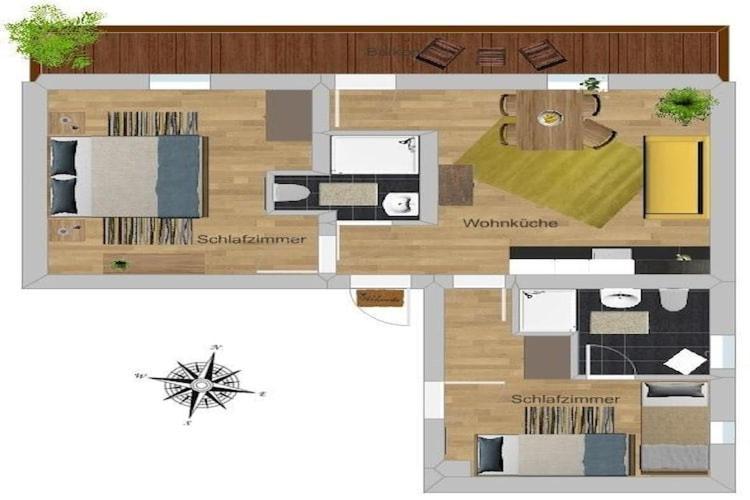 شقة Flat In Krimml With A Balcony المظهر الخارجي الصورة