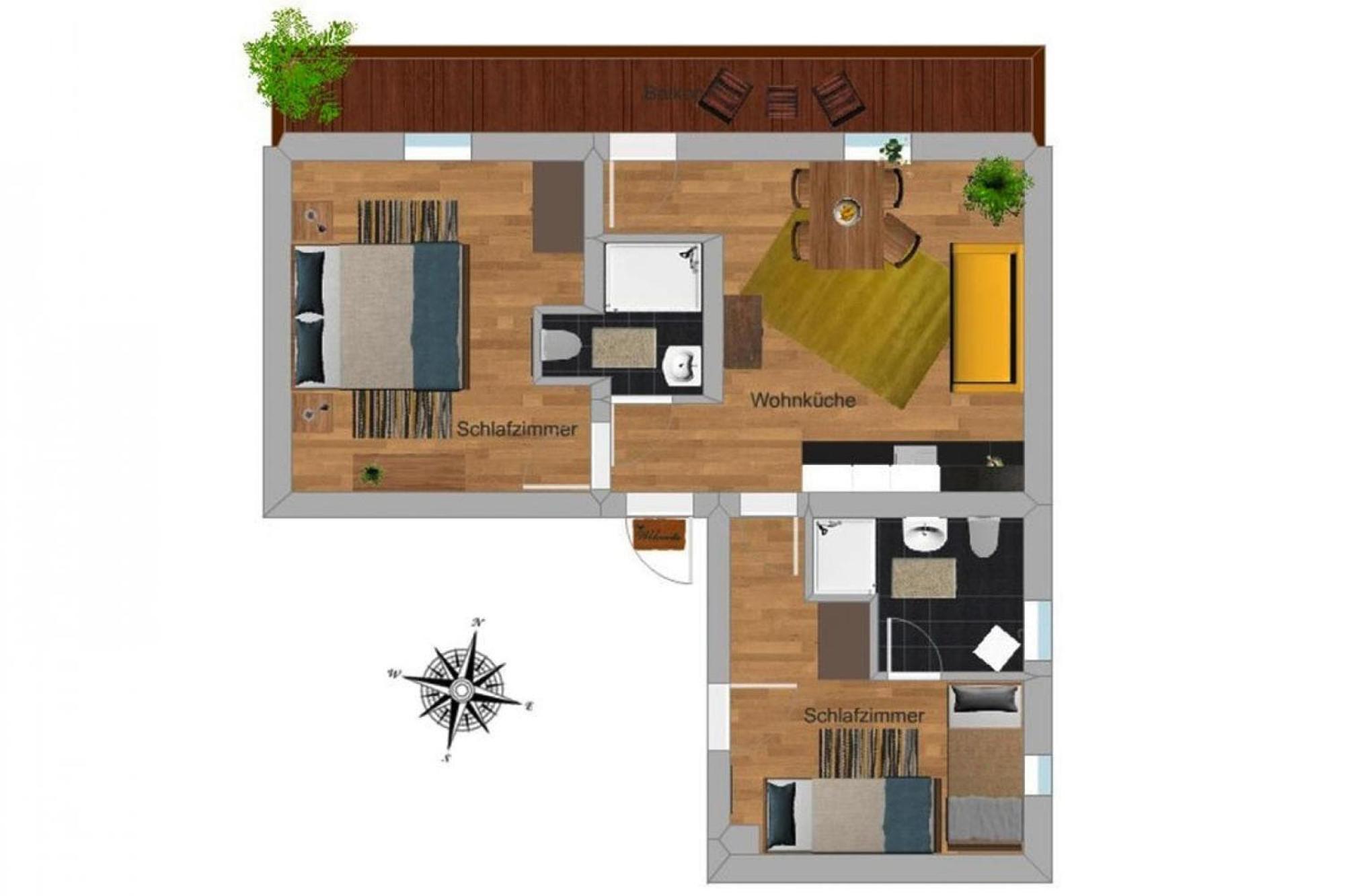 شقة Flat In Krimml With A Balcony المظهر الخارجي الصورة